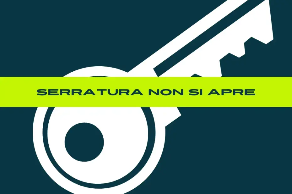 serratura non si apre Fossano